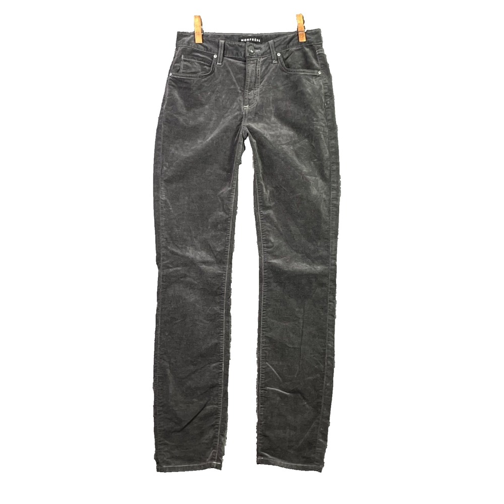 Monfrere Brando Pants Mens 30 Charcoal Gray Stirling Wash Slim Stretch Classic